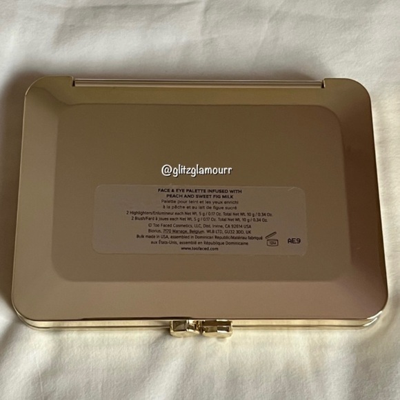 🍑Too Faced Sugar Peach Wet and Dry Face & Eye Palette🍑 - Picture 6 of 6